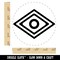 Medicine Man Shaman Eye Native American Symbol Rubber Stamp for Stamping